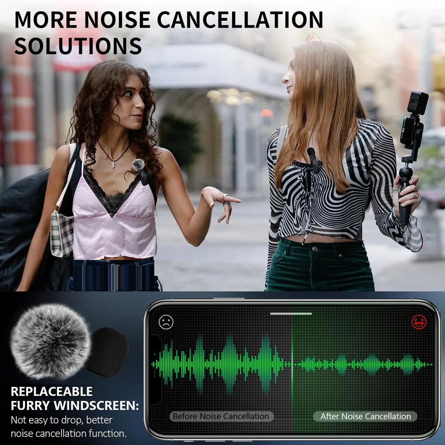 Pocket Wireless Clip On Lavalier Mic